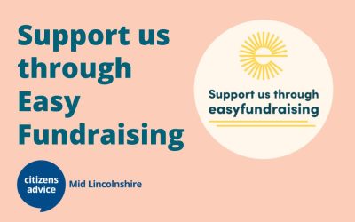 Please support us through Easy Fundraising