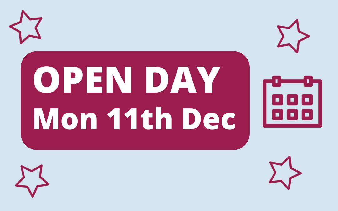 Citizens Advice Mid Lincolnshire Open Day Mon 11th Dec